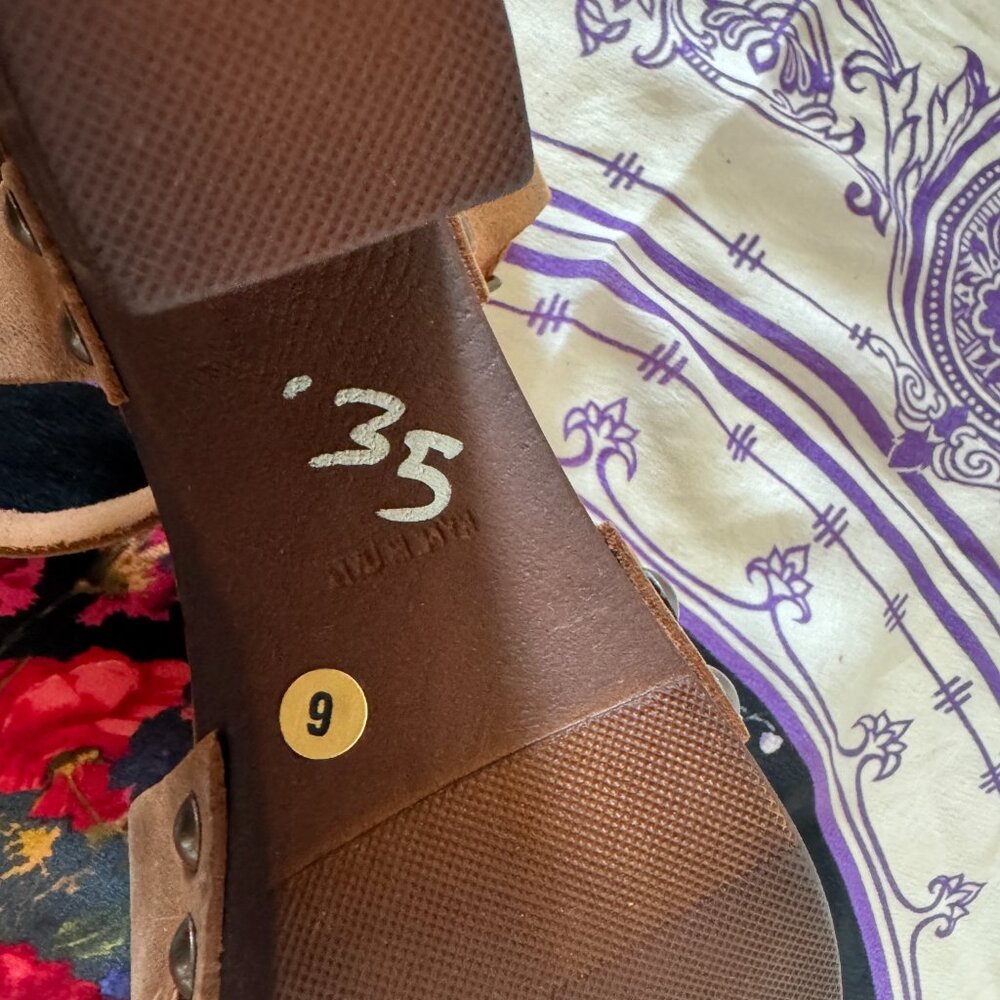 NWT - Mila Paoli Brown Heel Sz - Picture 4 of 12